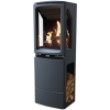 Vogue Midi T Highline 3 Sided - NG - Conventional Flue